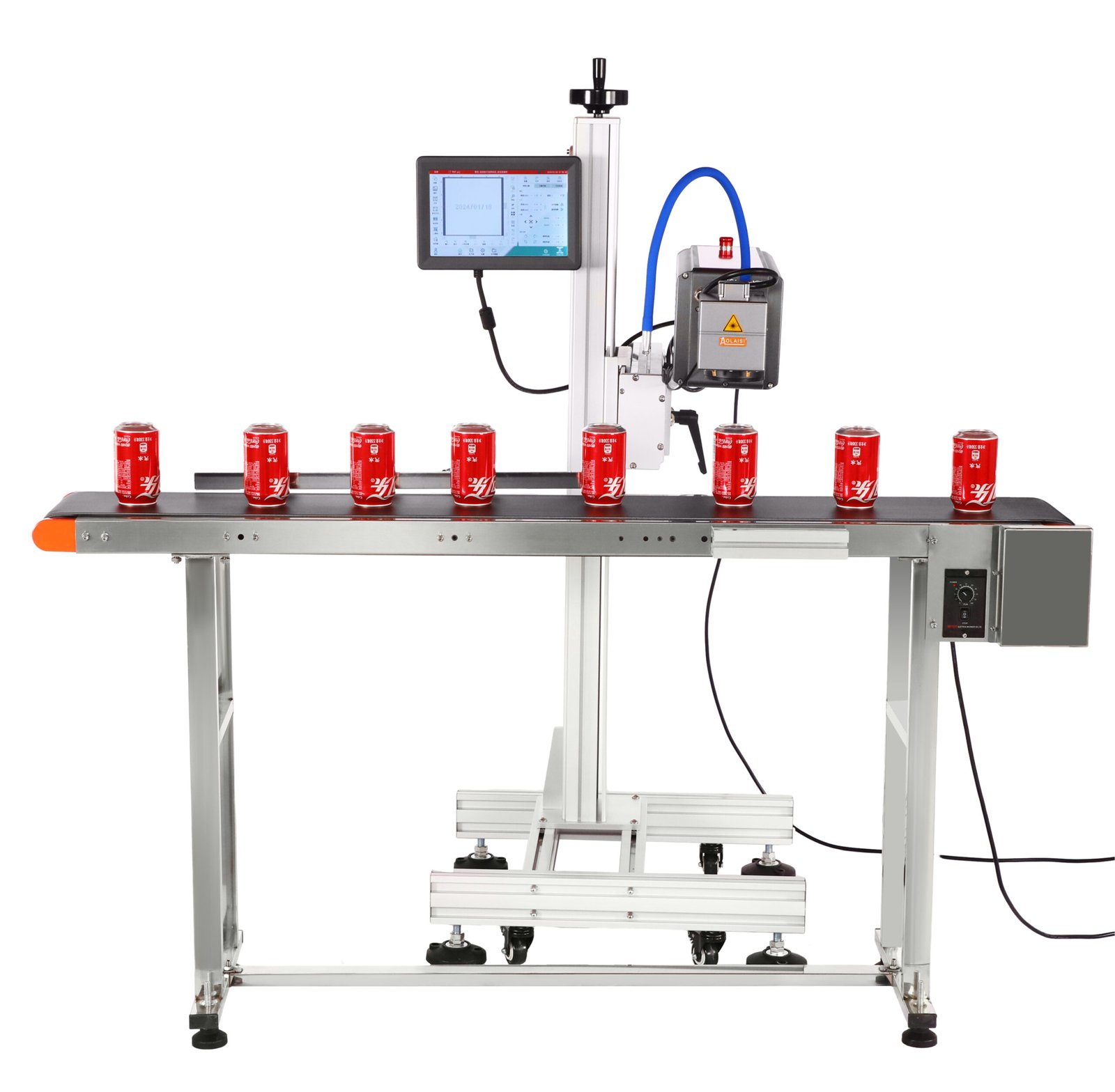 flying fiber laser marking machine